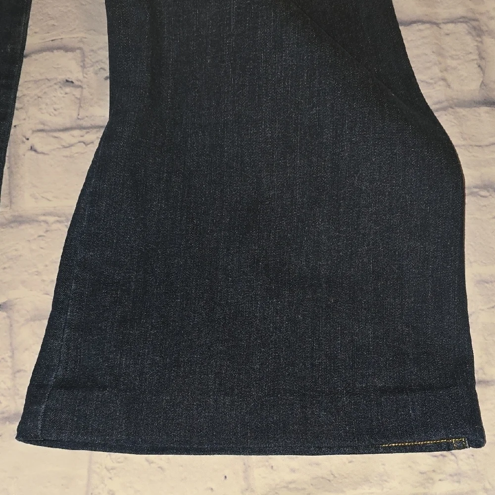 SPANX Dark Blue Flare Jeans 2X (22-24) **LIKE NEW** - Picture 9 of 11